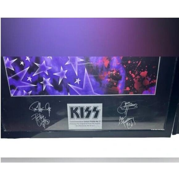 KISS Commemorative Edition Poster No. 2 Alive Worldwide '96/'97 Tour 1997 16x20 - Picture 4 of 4